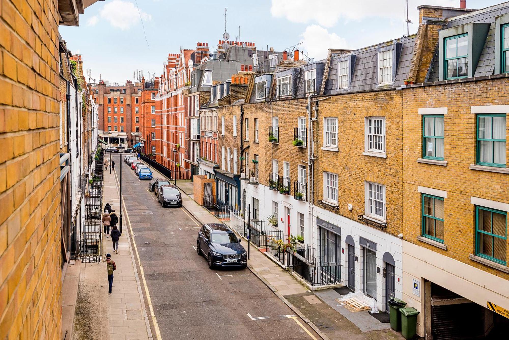 Stunning Apartment In Fashionable Marylebone London Eksteriør billede