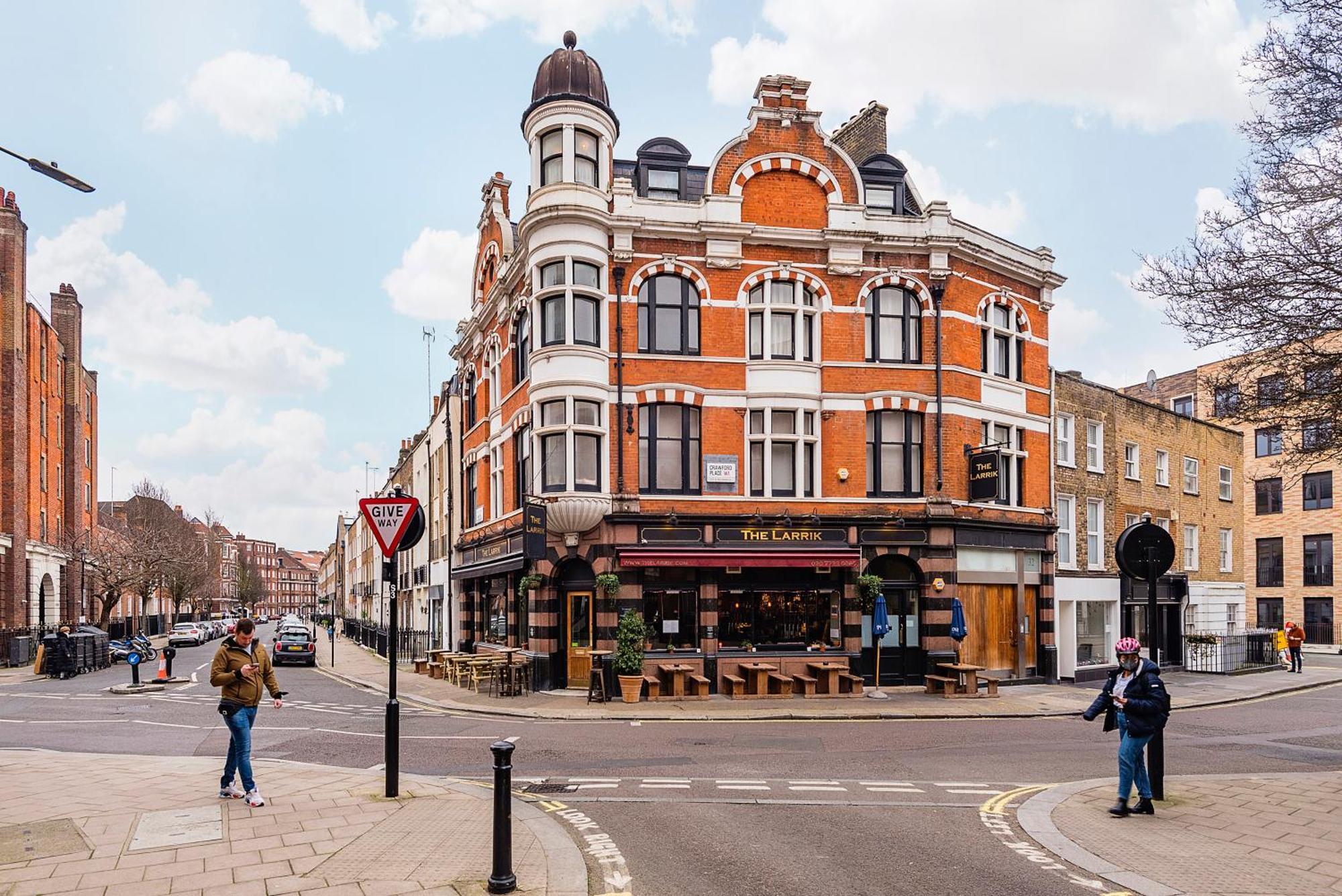 Stunning Apartment In Fashionable Marylebone London Eksteriør billede